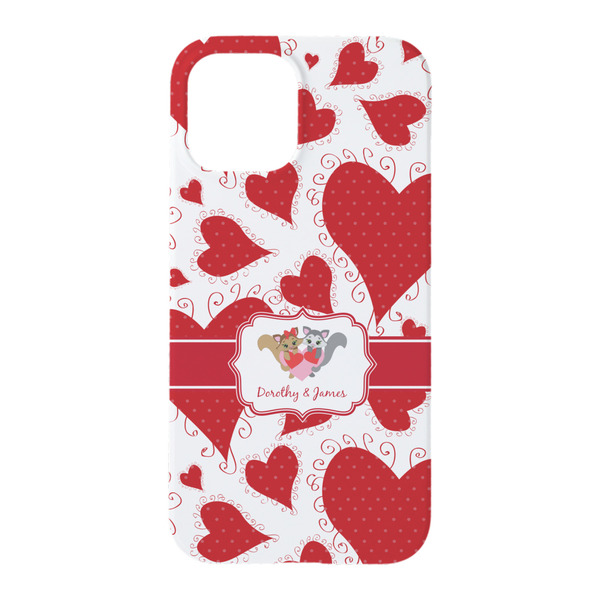 Cute Squirrel Couple iPhone 15 Case - Back