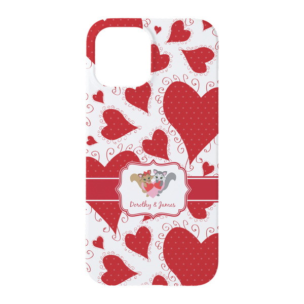 Cute Squirrel Couple iPhone 15 Pro Case - Back