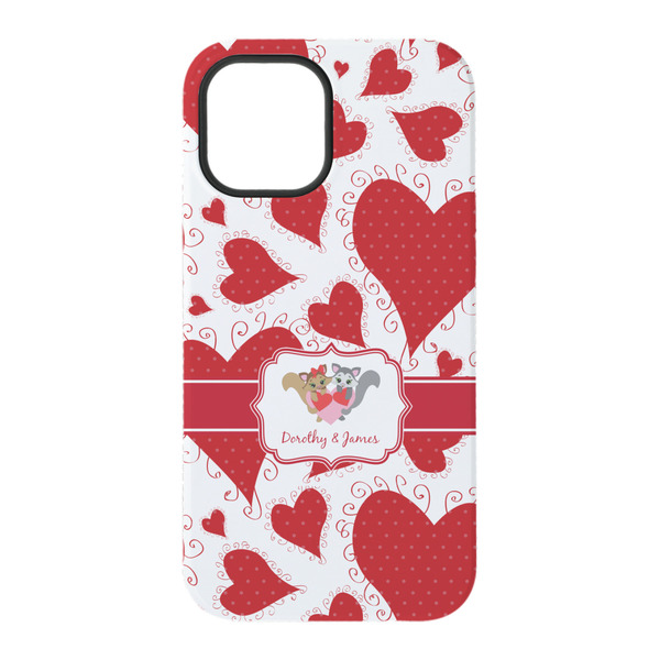 Cute Squirrel Couple iPhone 15 Pro Tough Case - Back