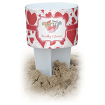 Cute Squirrel Couple Beach Spiker Drink Holder (Personalized)