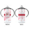 Hearts & Bunnies 12 oz Stainless Steel Sippy Cups - APPROVAL