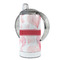 Hearts & Bunnies 12 oz Stainless Steel Sippy Cups - FULL (back angle)