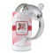 Hearts & Bunnies 12 oz Stainless Steel Sippy Cups - Top Off