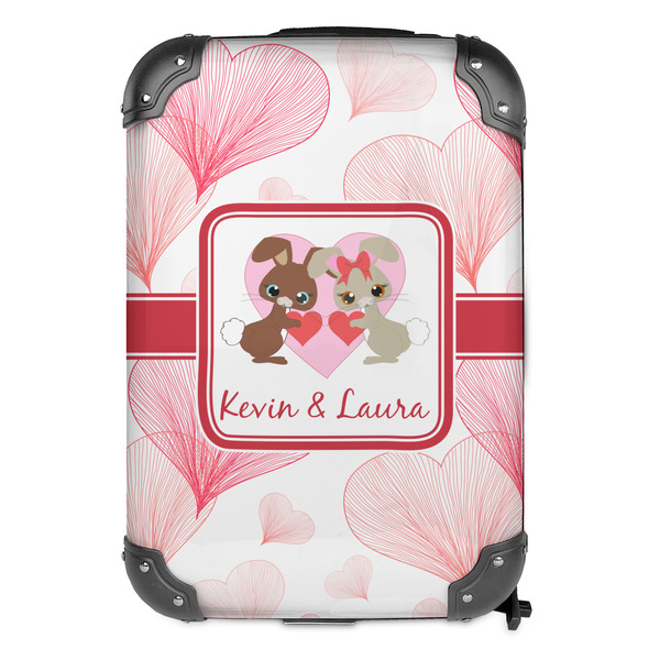Hearts & Bunnies 13" Hard Shell Backpacks - FRONT