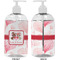 Hearts & Bunnies 16 oz Plastic Liquid Dispenser- Approval- White