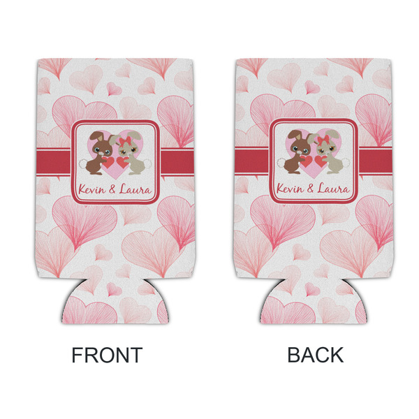 Hearts & Bunnies 16oz Can Sleeve - APPROVAL