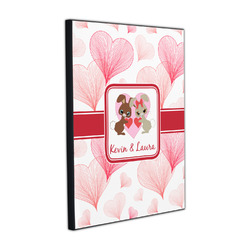 Hearts & Bunnies Wood Prints (Personalized)