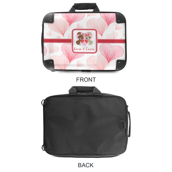 Hearts & Bunnies 18" Laptop Briefcase - APPROVAL
