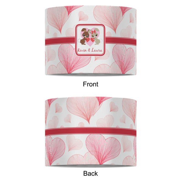 Hearts & Bunnies 8" Drum Lampshade - APPROVAL (Fabric)