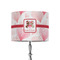 Hearts & Bunnies 8" Drum Lamp Shade - Fabric (Personalized)