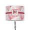 Hearts & Bunnies 8" Drum Lampshade - ON STAND (Poly Film)