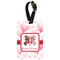 Hearts & Bunnies Aluminum Luggage Tag (Personalized)
