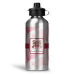 Hearts & Bunnies Water Bottle - Aluminum - 20 oz (Personalized)