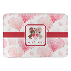 Hearts & Bunnies Anti-Fatigue Kitchen Mat (Personalized)