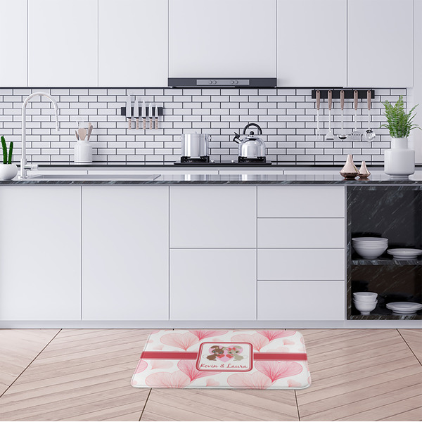 Hearts & Bunnies Anti-Fatigue Kitchen Mats - LIFESTYLE