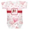 Hearts & Bunnies Baby Bodysuit 3-6 (Personalized)