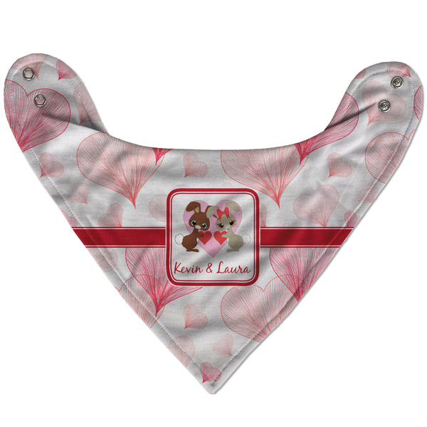 Hearts & Bunnies Bandana Flat Approval