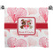 Hearts & Bunnies Bath Towel (Personalized)