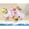 Hearts & Bunnies Beach Towel Lifestyle