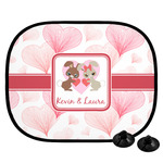 Hearts & Bunnies Car Side Window Sun Shade (Personalized)