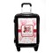 Hearts & Bunnies Carry On Hard Shell Suitcase - Front