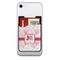 Hearts & Bunnies 2-in-1 Cell Phone Credit Card Holder & Screen Cleaner (Personalized)