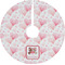 Hearts & Bunnies Tree Skirt (Personalized)