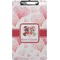 Hearts & Bunnies Clipboard (Legal Size) (Personalized)