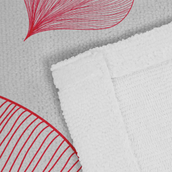 Hearts & Bunnies Close up of Fabric