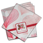 Hearts & Bunnies Cloth Napkins (Set of 4) (Personalized)