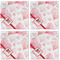 Hearts & Bunnies Cloth Napkins - Personalized Lunch (APPROVAL) Set of 4