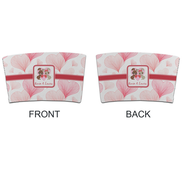 Hearts & Bunnies Coffee Cup Sleeve - APPROVAL