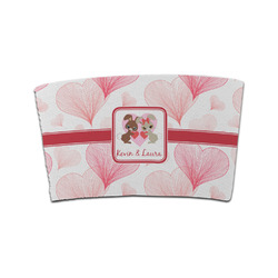 Hearts & Bunnies Coffee Cup Sleeve (Personalized)