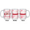 Hearts & Bunnies Coffee Mug - 15 oz - White APPROVAL
