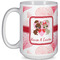 Hearts & Bunnies Coffee Mug - 15 oz - White Full