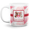 Hearts & Bunnies Coffee Mug - 20 oz - White