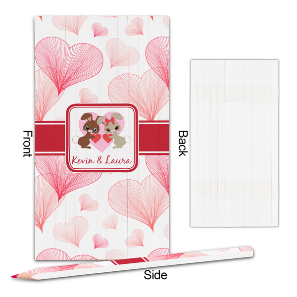 Hearts & Bunnies Colored Pencils - Approval