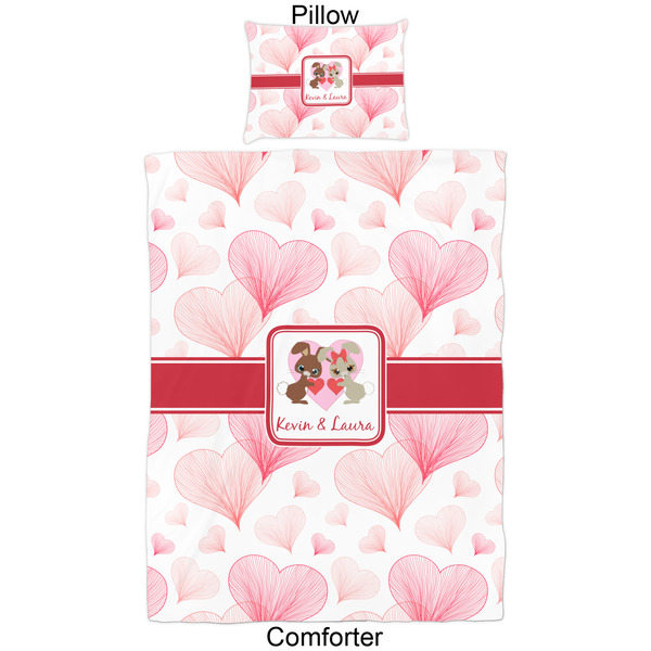 Hearts & Bunnies Comforter Set - Twin - Approval