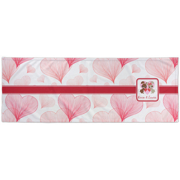 Hearts & Bunnies Cooling Towel- Approval