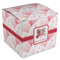 Hearts & Bunnies Cube Favor Gift Box - Front/Main