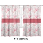 Hearts & Bunnies Curtain Panel - Custom Size