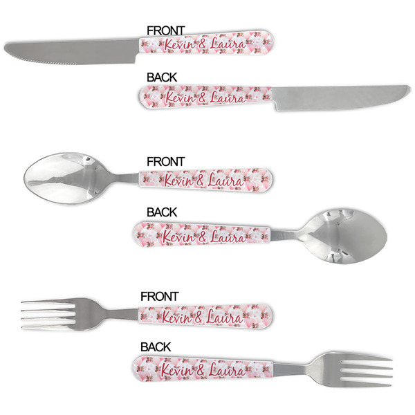 Hearts & Bunnies Cutlery Set - APPROVAL