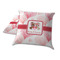 Hearts & Bunnies Decorative Pillow Case - TWO