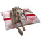 Hearts & Bunnies Dog Bed - Large LIFESTYLE