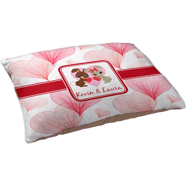 Hearts & Bunnies Dog Bed - Large