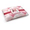 Hearts & Bunnies Dog Bed - Medium w/ Couple's Names
