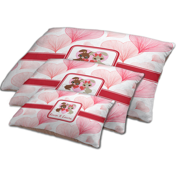 Hearts & Bunnies Dog Beds - MAIN (sm, med, lrg)