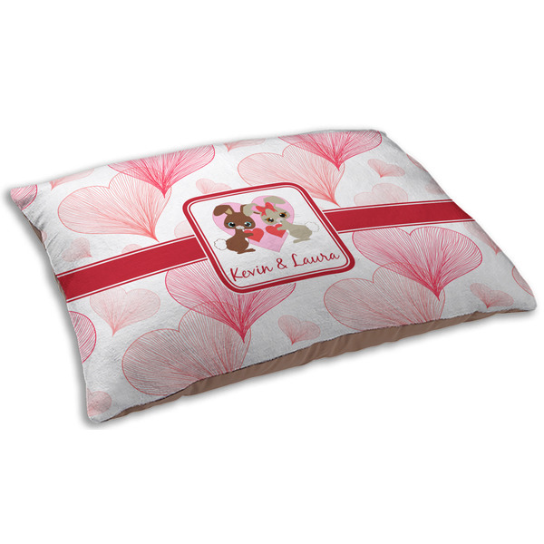 Hearts & Bunnies Dog Beds - SMALL