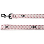 Hearts & Bunnies Deluxe Dog Leash (Personalized)