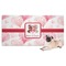 Hearts & Bunnies Dog Towel (Personalized)
